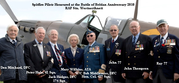 WWII Spitfire Pilots